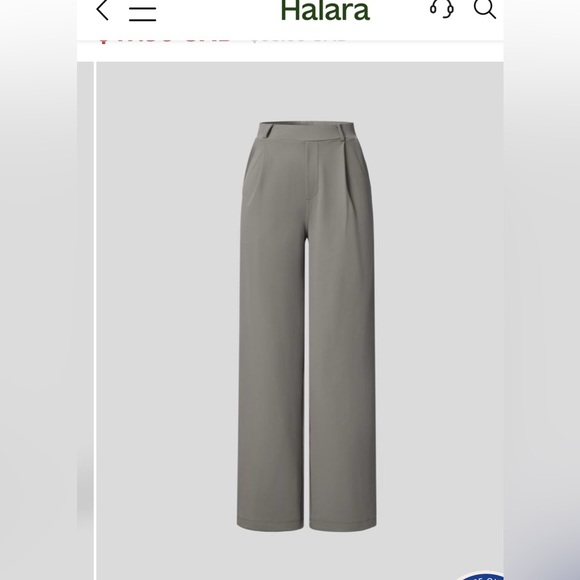 Halara High Waist Work Pants - Picture 8 of 15